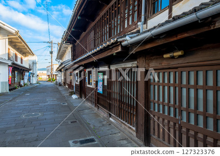 大分縣臼杵市浜町的街道 127323376