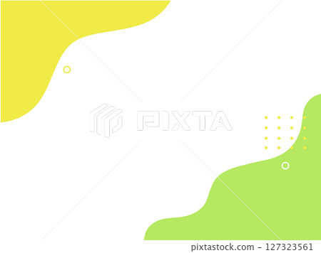 Cute green fluid shape background illustration material flat hand drawn fluid blue Cute green fluid shape background illustration material flat hand drawn fluid blue 127323561