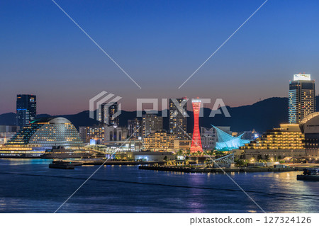 神戶夜景（兵庫縣神戶市中央區） 127324126