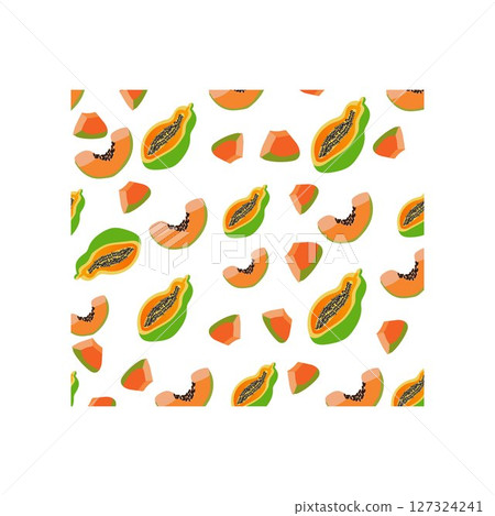 papaya pattern papaya fruit 127324241