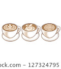 Latte Art 127324795