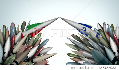 Iran Israel Middle East War 127327088