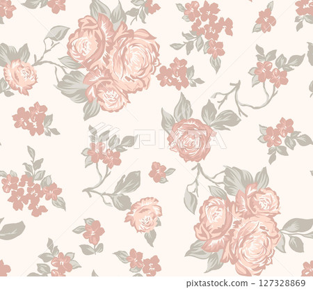 Charming Flower Motif Assortment for Stationery 127328869