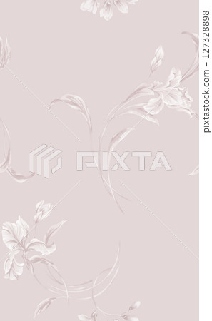 Charming Flower Motif Assortment for Stationery 127328898