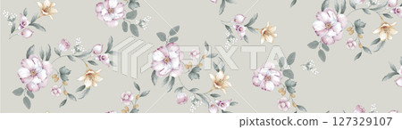 Graceful Floral Pattern Compilation for Home Decor Graceful Floral Pattern Compilation for Home Decor 127329107