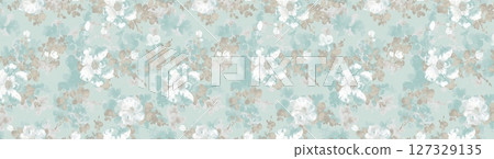 Graceful Floral Pattern Compilation for Home Decor 127329135