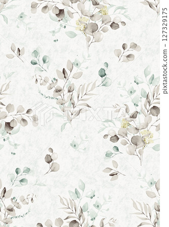 Artistic Flower Print Set for Creative Design Artistic Flower Print Set for Creative Design 127329175