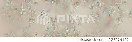 Artistic Flower Print Set for Creative Design Artistic Flower Print Set for Creative Design 127329192