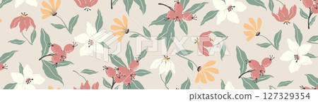 Sweet Floral Pattern Assortment for Light Aesthetics Sweet Floral Pattern Assortment for Light Aesthetics 127329354