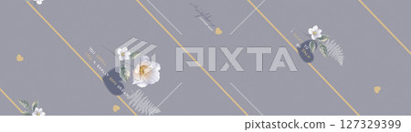 Sweet Floral Pattern Assortment for Light Aesthetics 127329399