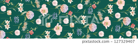 Sweet Floral Pattern Assortment for Light Aesthetics Sweet Floral Pattern Assortment for Light Aesthetics 127329407