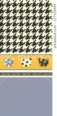 Stylish Flower Design Series for Creative Spaces 127329494