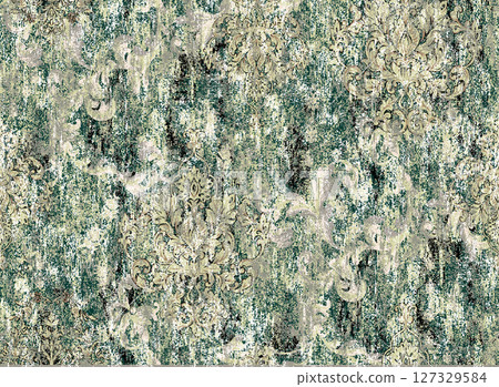 Unique Flower Motif Compilation for Artistic Projects 127329584