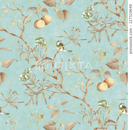 Lovely Floral Pattern Series for Creative Aesthetics 127329648