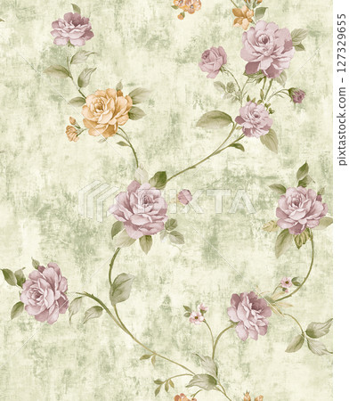 Lovely Floral Pattern Series for Creative Aesthetics 127329655