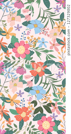 Diverse Floral Pattern Assortment for Creative Projects Diverse Floral Pattern Assortment for Creative Projects 127329802