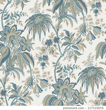 Diverse Floral Pattern Assortment for Creative Projects 127329858