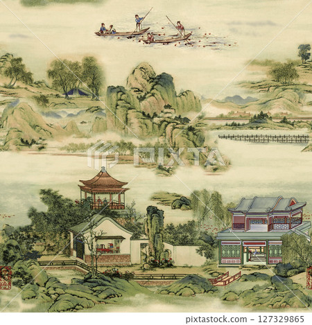 Diverse Floral Pattern Assortment for Creative Projects 127329865