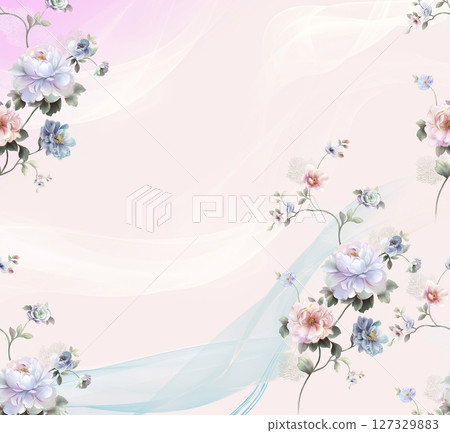 Artistic Flower Design Collection for Aesthetic Decor 127329883