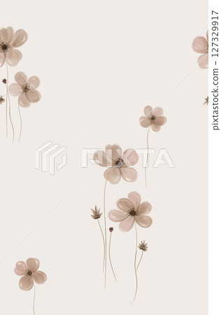Artistic Flower Design Collection for Aesthetic Decor 127329917