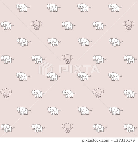 Stylish Floral Pattern Series for Artistic Projects 127330179