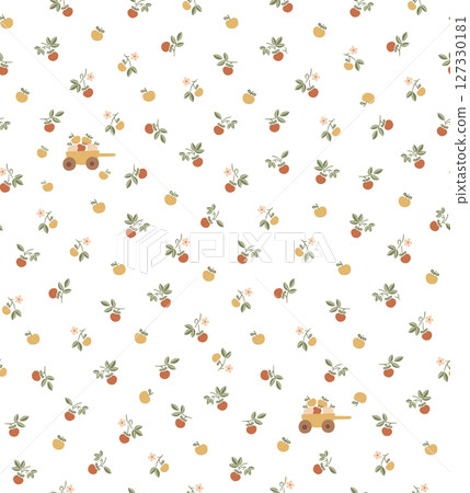 Stylish Floral Pattern Series for Artistic Projects 127330181