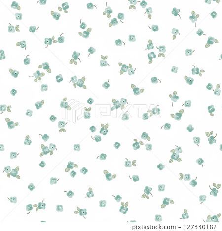 Stylish Floral Pattern Series for Artistic Projects 127330182