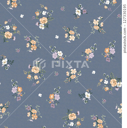 Stylish Floral Pattern Series for Artistic Projects 127330195