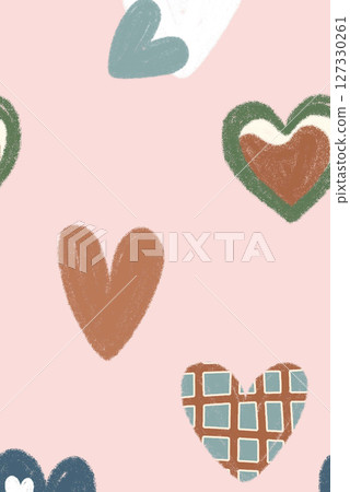 Stylish Floral Pattern Series for Artistic Projects 127330261