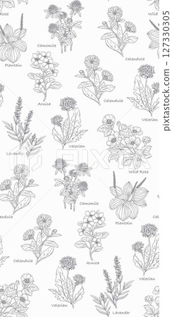 Unique Floral Pattern Assortment for Design Inspirations Unique Floral Pattern Assortment for Design Inspirations 127330305