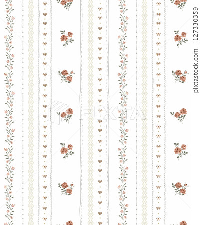 Unique Floral Pattern Assortment for Design Inspirations 127330359