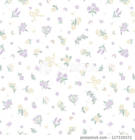 Unique Floral Pattern Assortment for Design Inspirations 127330372