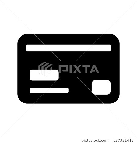Cashless, credit card icon Cashless, credit card icon 127331413