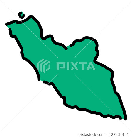 Handwritten_Azerbaijan_Nakhchivan_Vector_01 127331435