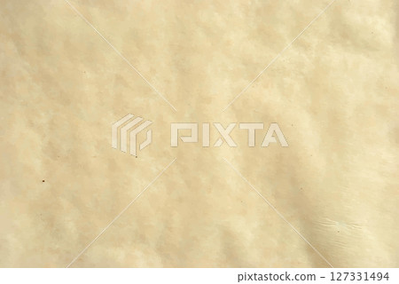 Parchment paper background in vector. light color parchment paper. Brown paper texture. 127331494