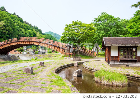 Kiso Bridge, Narai-juku, Old Nakasendo Road, Shiojiri City, Nagano Prefecture 127333208