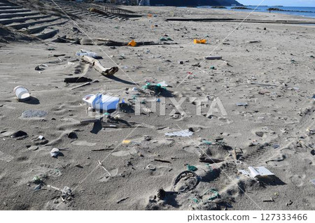 沿海殘骸 環境問題 垃圾問題 127333466