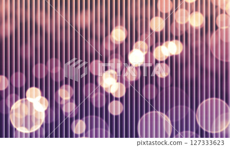 Dark glass ribbed vertical stripe fractal illusion with soft bokeh fusion and flowing gradient transitions 127333623