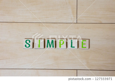 Letter Blocks Simple 127333971