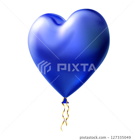 Large heart shaped balloon 127335049