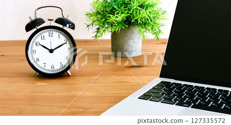 商業形象橫幅素材時間管理省時效率2:1 127335572