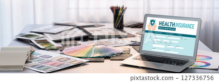 Health insurance web site brisk registration system 127336756