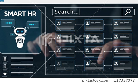 Smart HR Technology for Digital Recruitment and Workforce Management Muxer 127337078