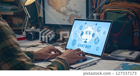 Chatbot software application for brisk online business 127337173