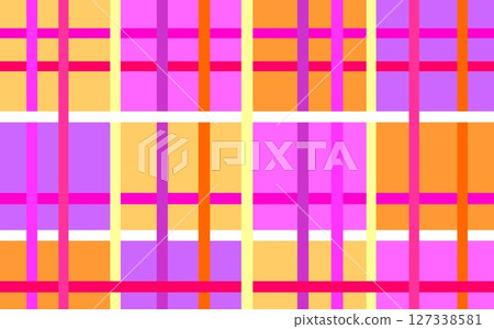 格子圖案,幾何圖案,方形,粉紅色,橘色 格子圖案,幾何圖案,方形,粉紅色,橘色 127338581