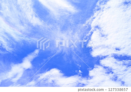 Blue sky and cloud image 127338657
