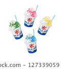 Illustration of shaved ice 127339059