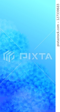 繡球花雨季花背景 127339683