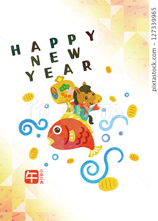 新年卡年 127339965