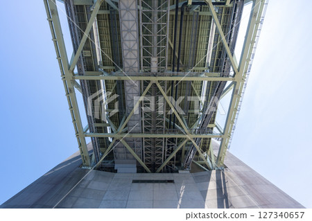 晴天,明石海峽大橋 晴天,明石海峽大橋 127340657